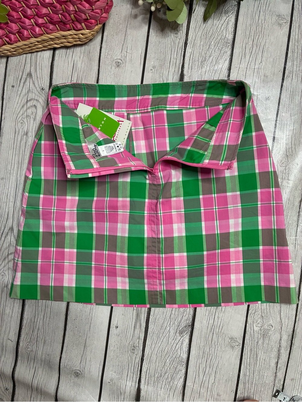 Lilly Pulitzer Vintage/ White Tag “Birdie Skort” - Picture 4 of 13